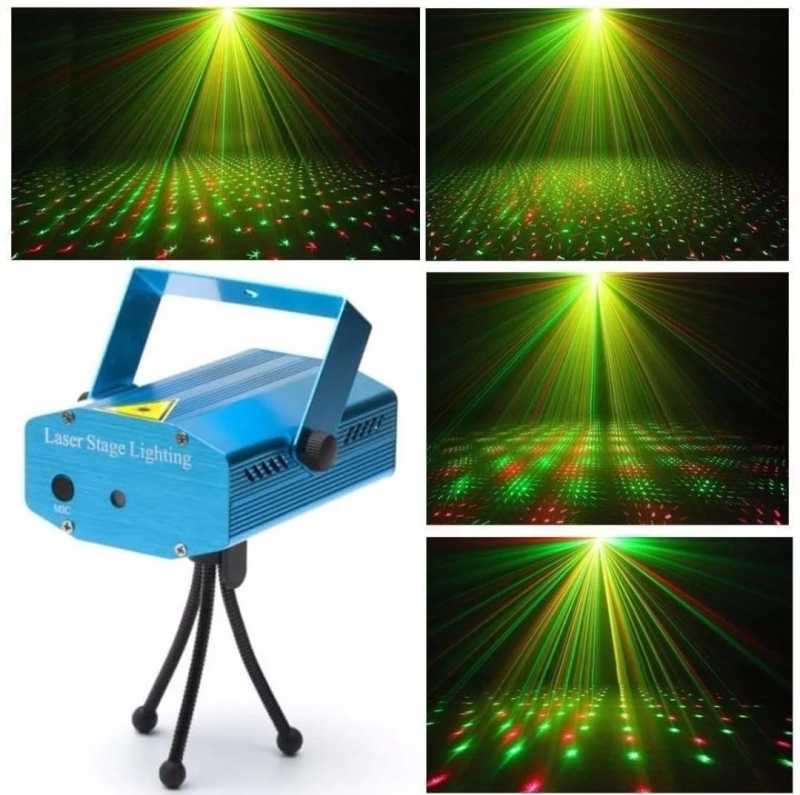 luces laser navidad